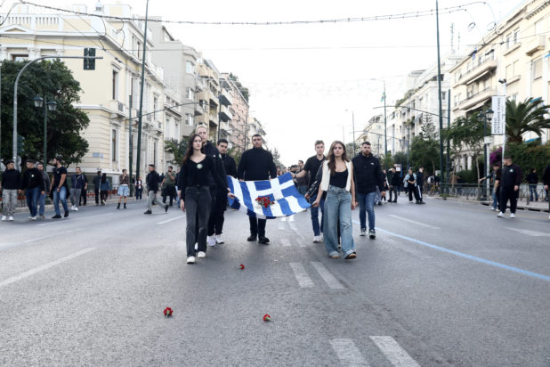 Πολυτεχνείο, Φώφη Γεννηματά, Κόρη, σημαία