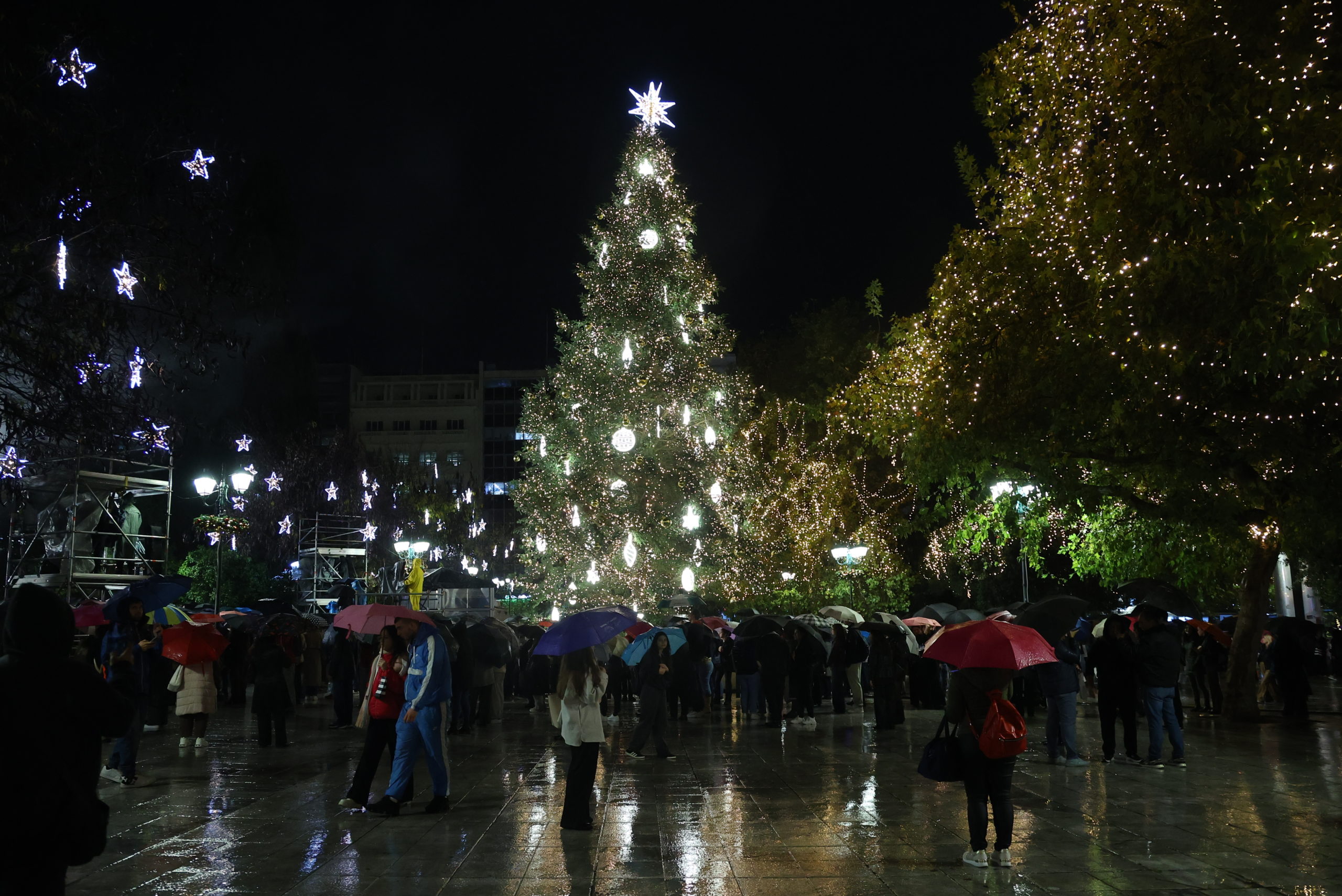 Σύνταγμα, Χριστουγεννιάτικο Δέντρο, Αθήνα,