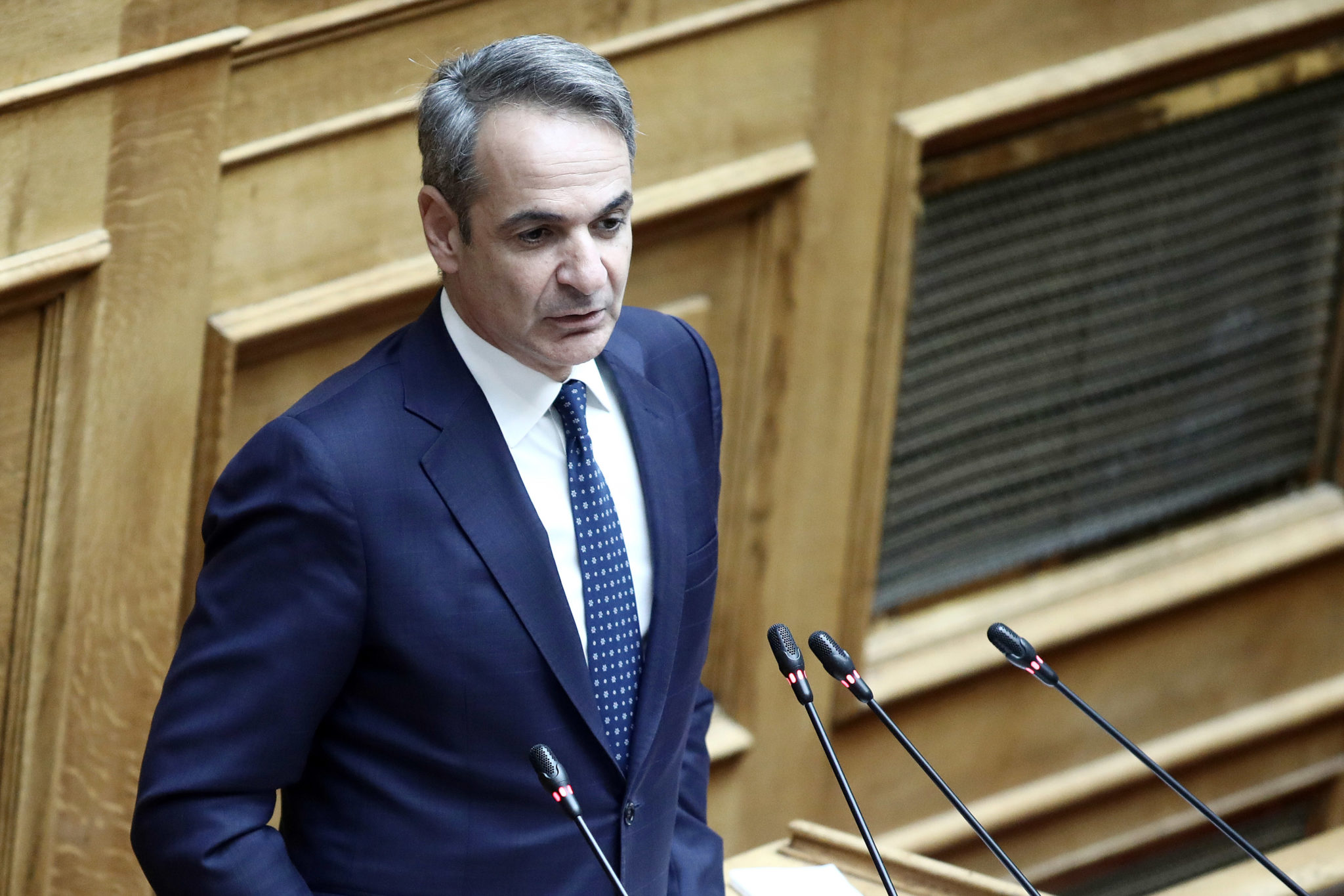 Mητσοτάκης- Βουλή