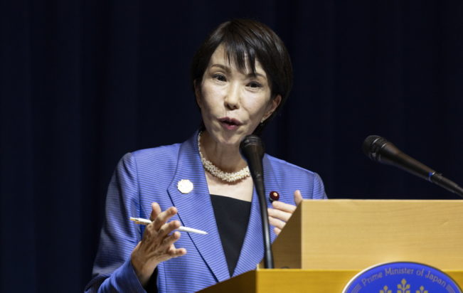 πρωθυπουργό Ιαπωνίας Σανάε Τακαΐτσι