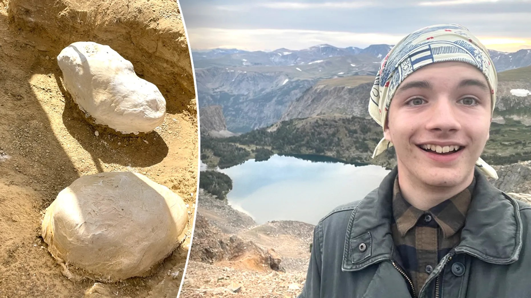 Η ανασκαφή διάρκειας μιας εβδομάδας ήταν ευκαιρία για τον μαθητή της Ακαδημίας Τσέσαϊρ να εξασκήσει τον προσεκτικό χειρισμό απολιθωμάτων, ενώ παράλληλα προετοίμαζε τα δείγματα για ασφαλή μεταφορά/απομάκρυνση. (Έινταν Κόνορ/Ακαδημία Τσέσαϊρ)