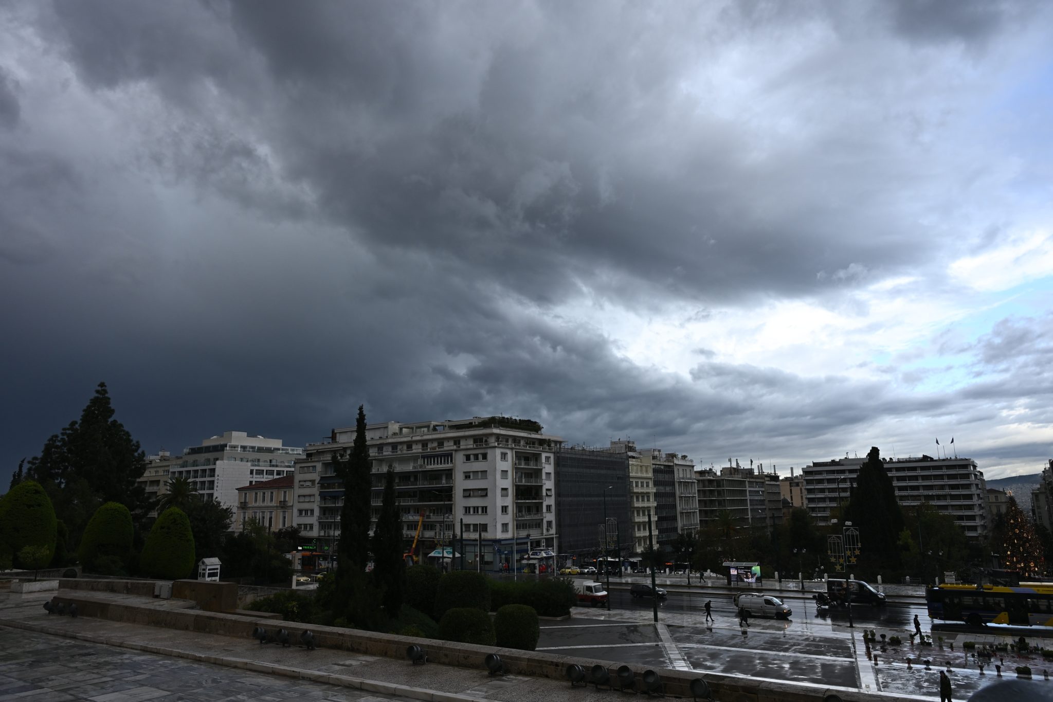 καιρός βροχή κακοκαιρία Αθήνα