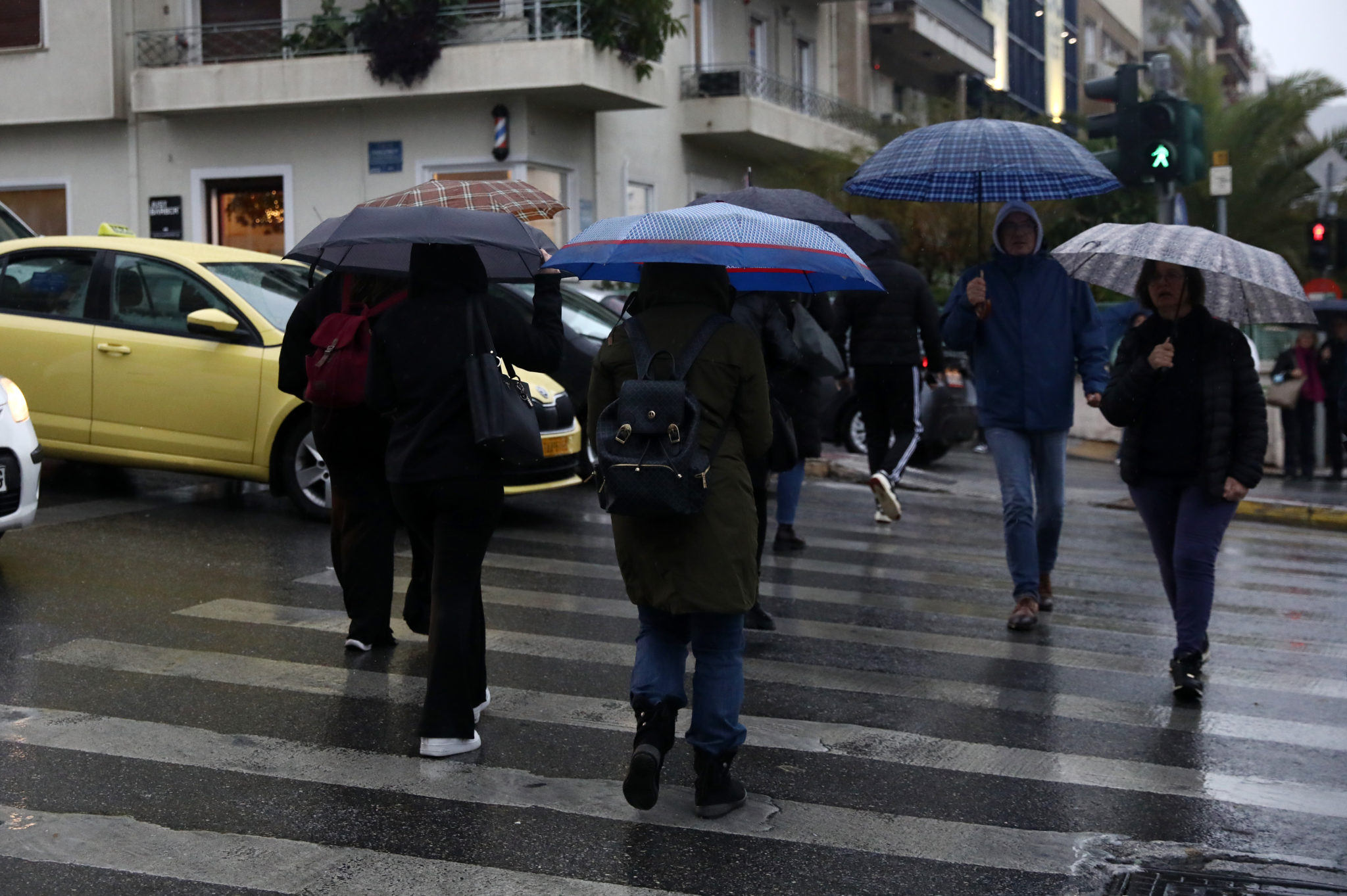καιρός βροχή κακοκαιρία Αθήνα