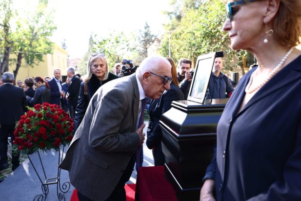 Νικήτας Κακλαμάνης κηδεία Φλαμπουράρη