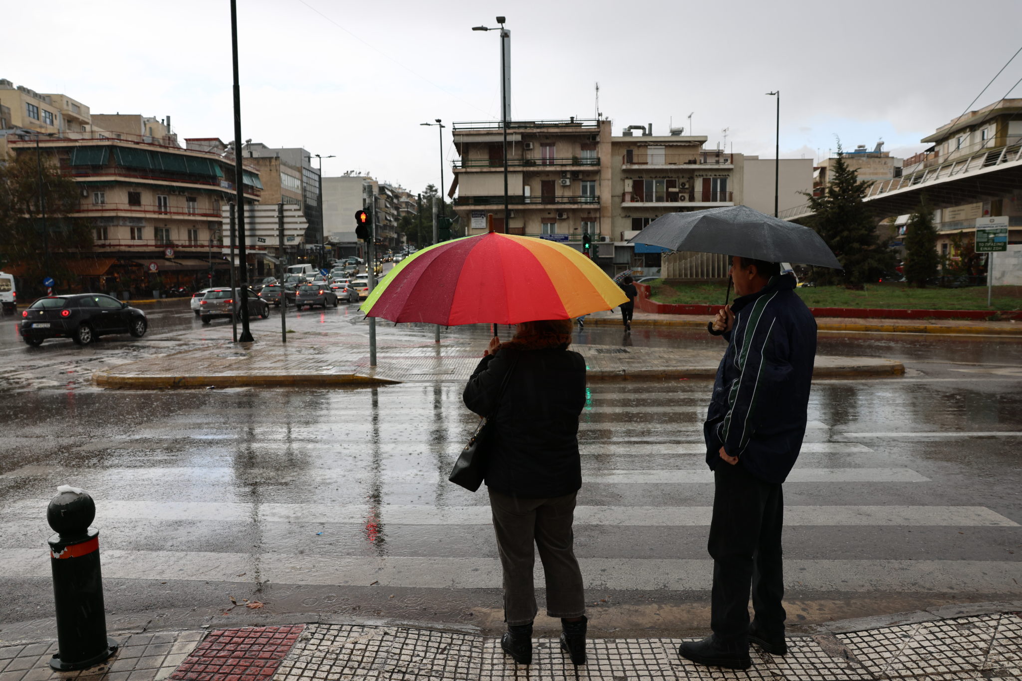 Κακοκαιρία Adel καιρός βροχή