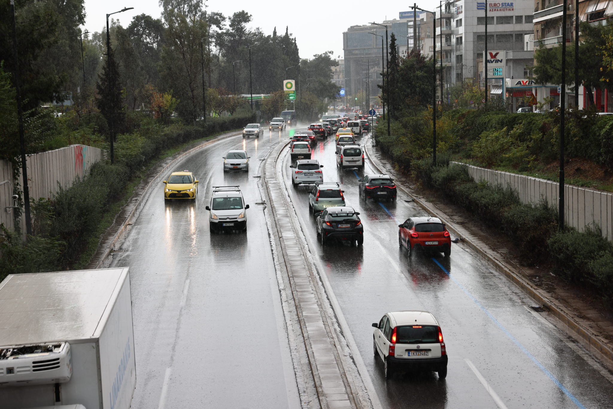 Κακοκαιρία Adel καιρός βροχή