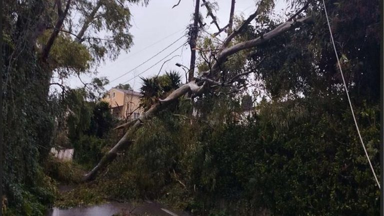 Κακοκαιρία στην Κέρκυρα