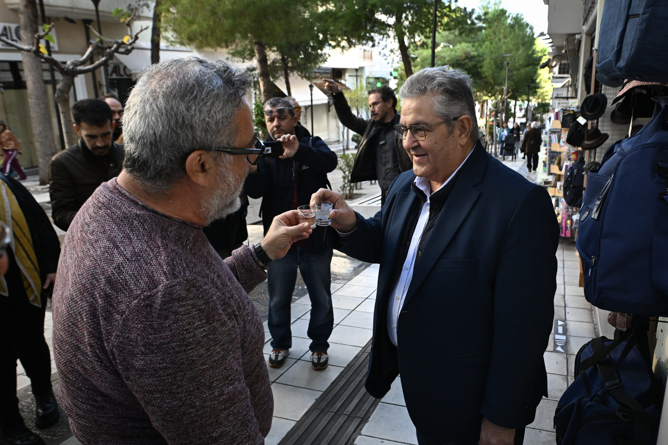 Δημήτρης Κουτσούμπας περιοδεία Κρήτη