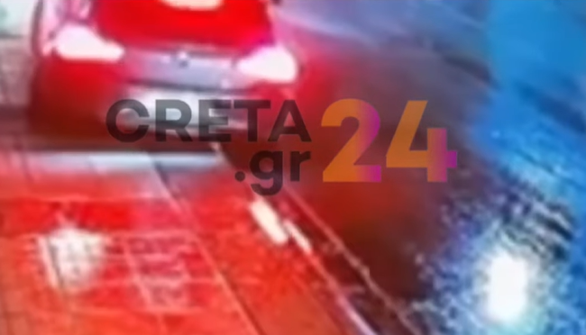 Τροχαίο στην Κρήτη: «Αν γινόταν πρωί μπορεί να είχαμε και θύματα» – Βίντεο με το αυτοκίνητο που «καρφώθηκε» σε βιτρίνα