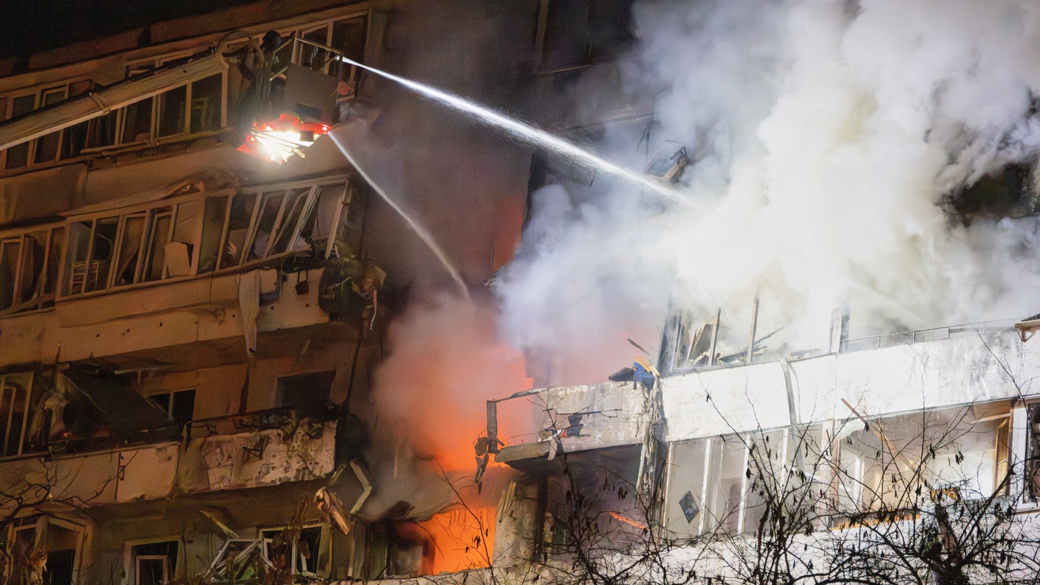 Ουκρανία, Κίεβο, Επίθεση