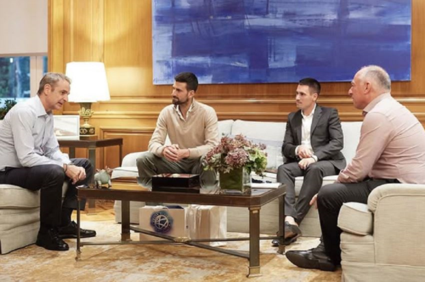 Μητσοτάκης Τζόκοβιτς