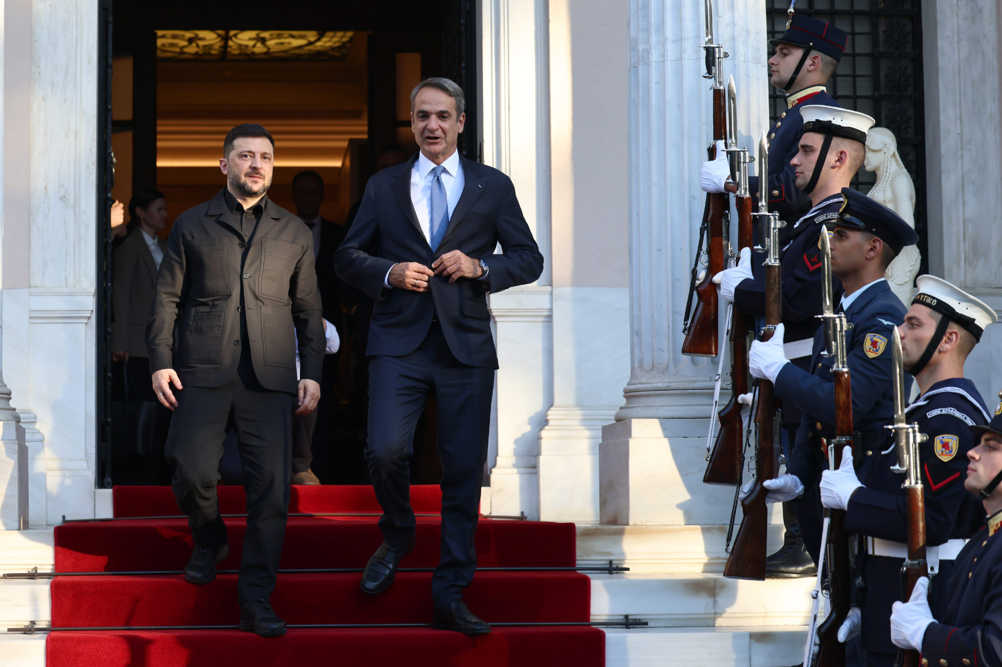 Ζελένσκι Μητσοτάκης