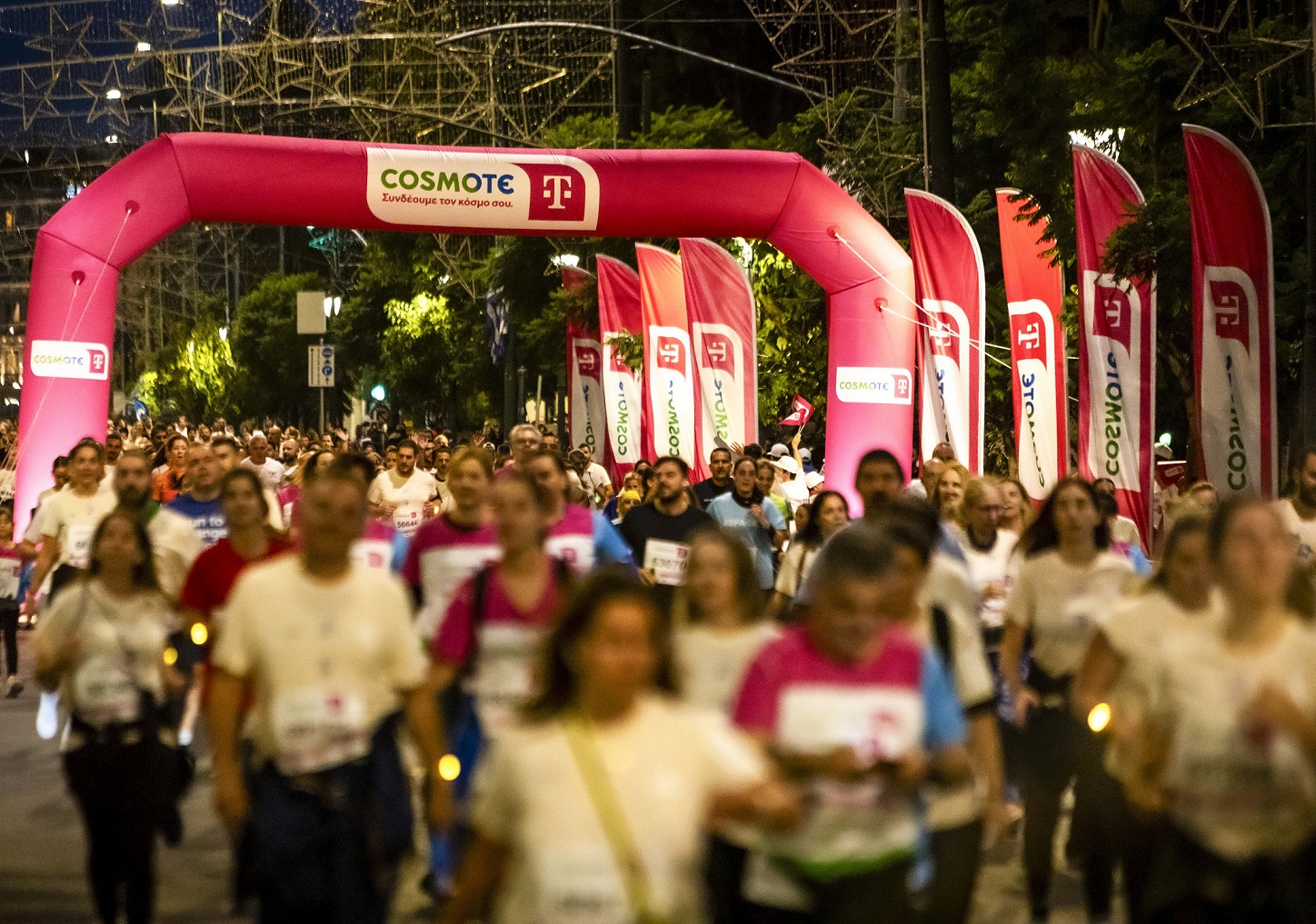 Στιγμιότυπo από τον 42ο Μαραθώνιο της Αθήνας, τον Αυθεντικό