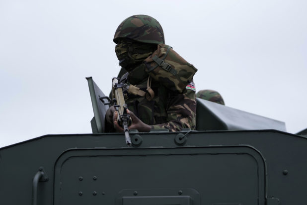 Κένυα, στρατιώτης