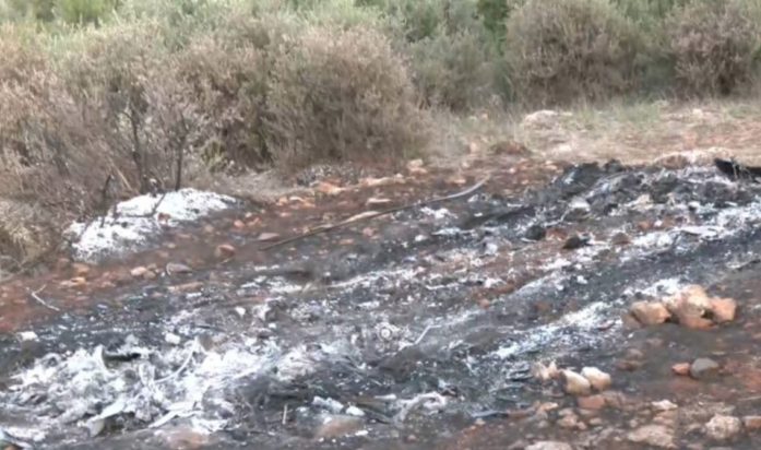 απανθρακωμένο πτώμα Βοιωτία