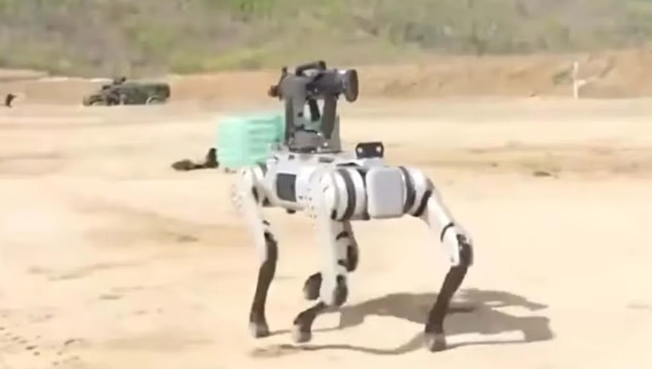 Κίνα: Νέα πλάνα από τους «ρομποτικούς λύκους» σε άσκηση εισβολής σε παραλία – Προσομοίωση επιθέσεων στην Ταϊβάν Κίνα: Νέα πλάνα από τους «ρομποτικούς λύκους» σε άσκηση εισβολής σε παραλία – Προσομοίωση επιθέσεων στην Ταϊβάν