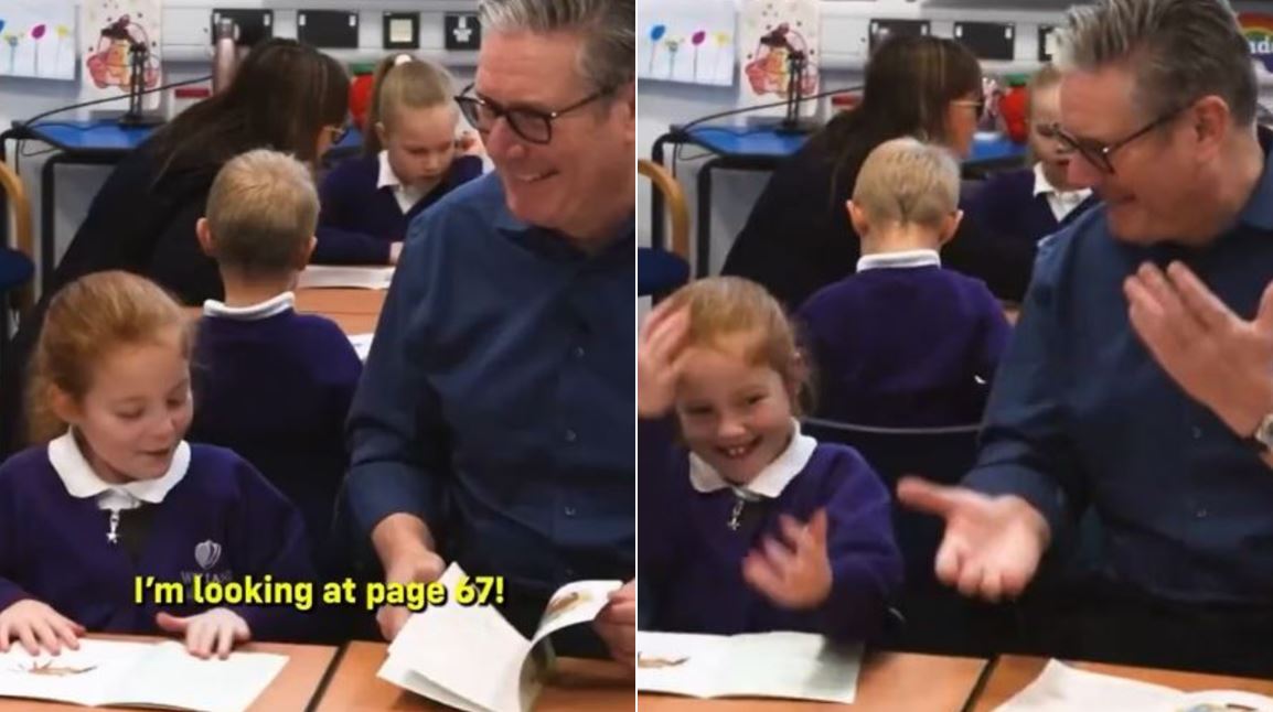 Κιρ Στάρμερ: Δεν μπόρεσε να αντισταθεί στο trend «6-7» και ενθουσίασε μαθητές σχολείου – Δείτε το βίντεο
