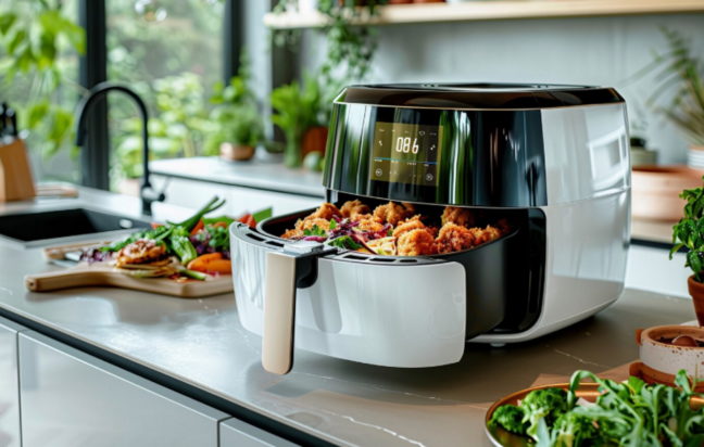 Air fryer: Η απλή μέθοδος καθαρισμού με 2 υλικά για να απαλλαγείτε από τα επίμονα λίπη σε 20 λεπτά