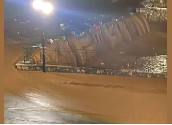 Κακοκαιρία στη Βόνιτσα