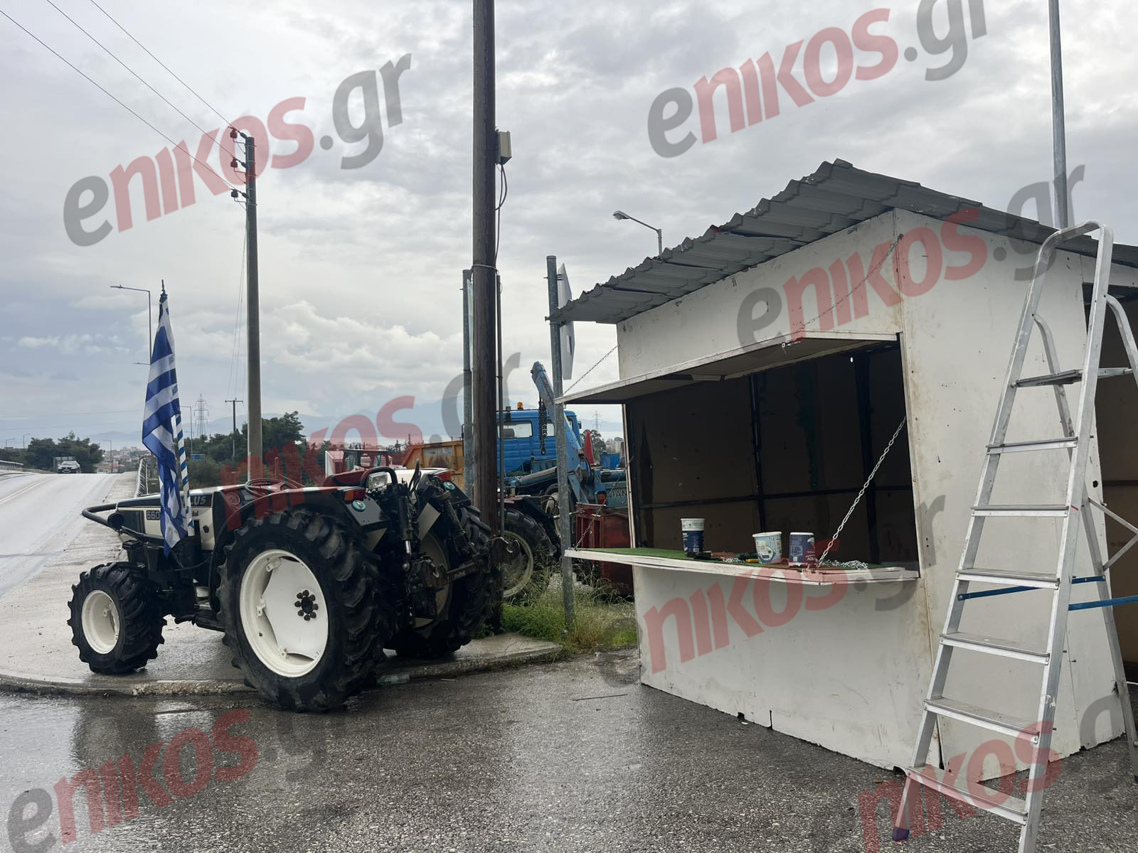 Αγρότες, Μπλόκα, Κορινθία