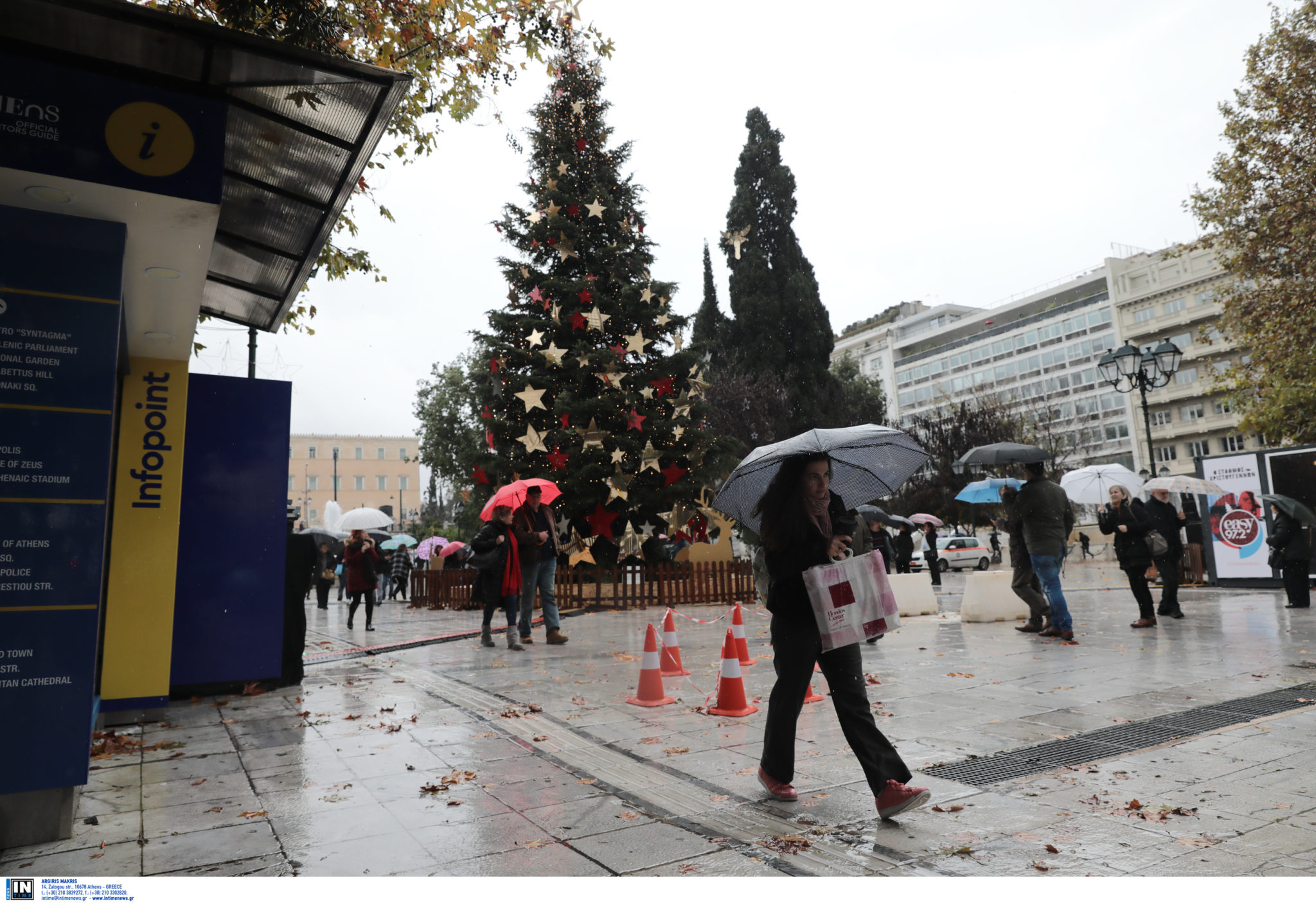 Καιρός, βροχές, καταιγίδες, Χριστούγεννα