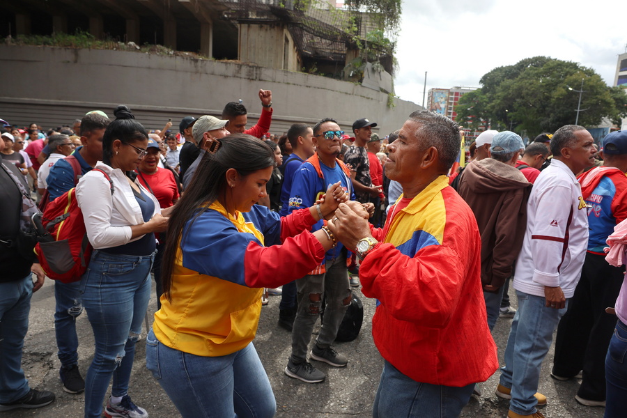 Βενεζουέλα, Καράκας, ΗΠΑ, διαδηλώσεις