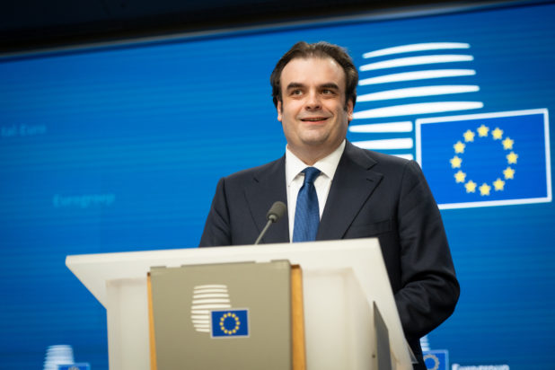 Κυριάκος Πιερρακάκης, Eurogroup