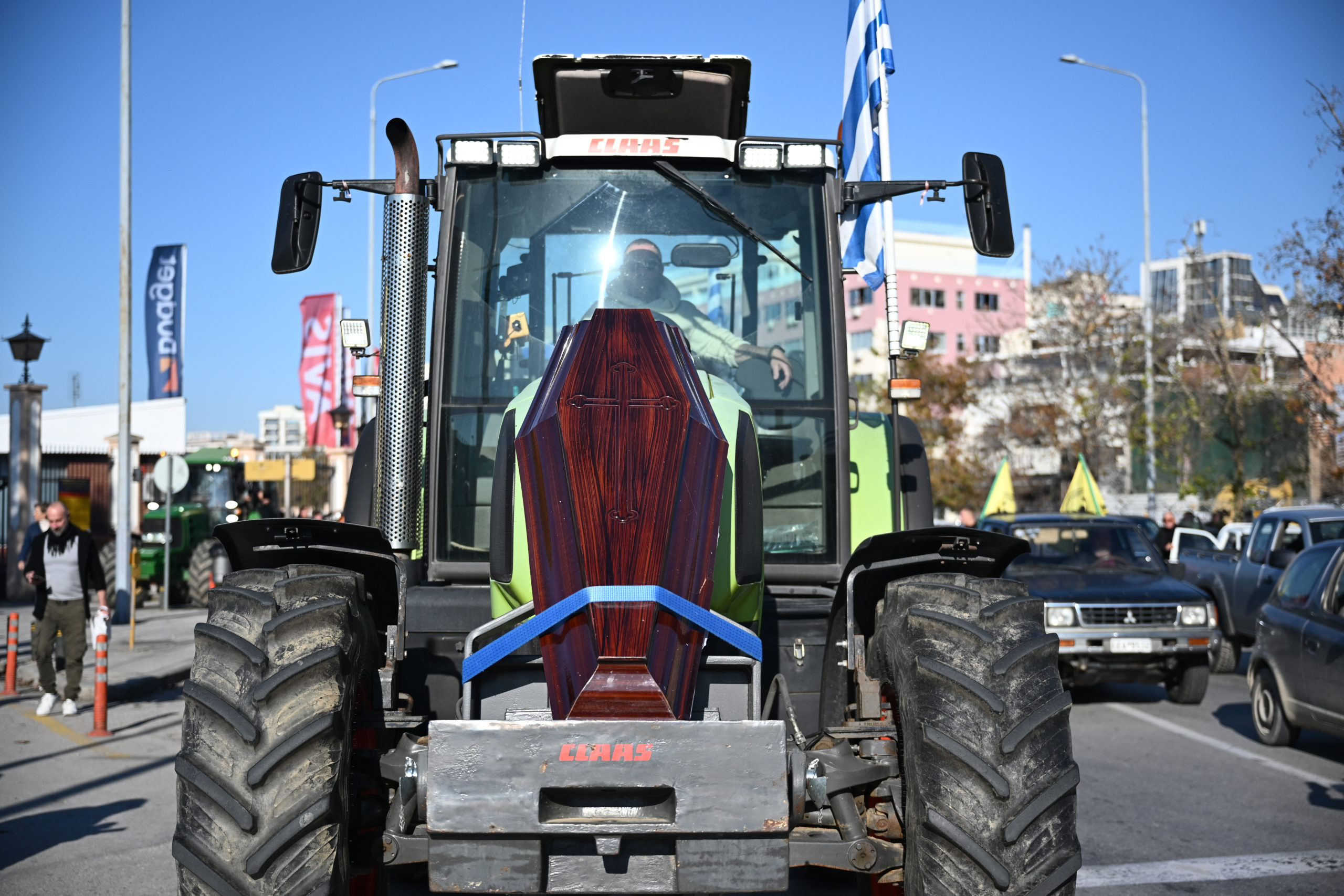 αγροτες λιμανι θεσσαλονικης 