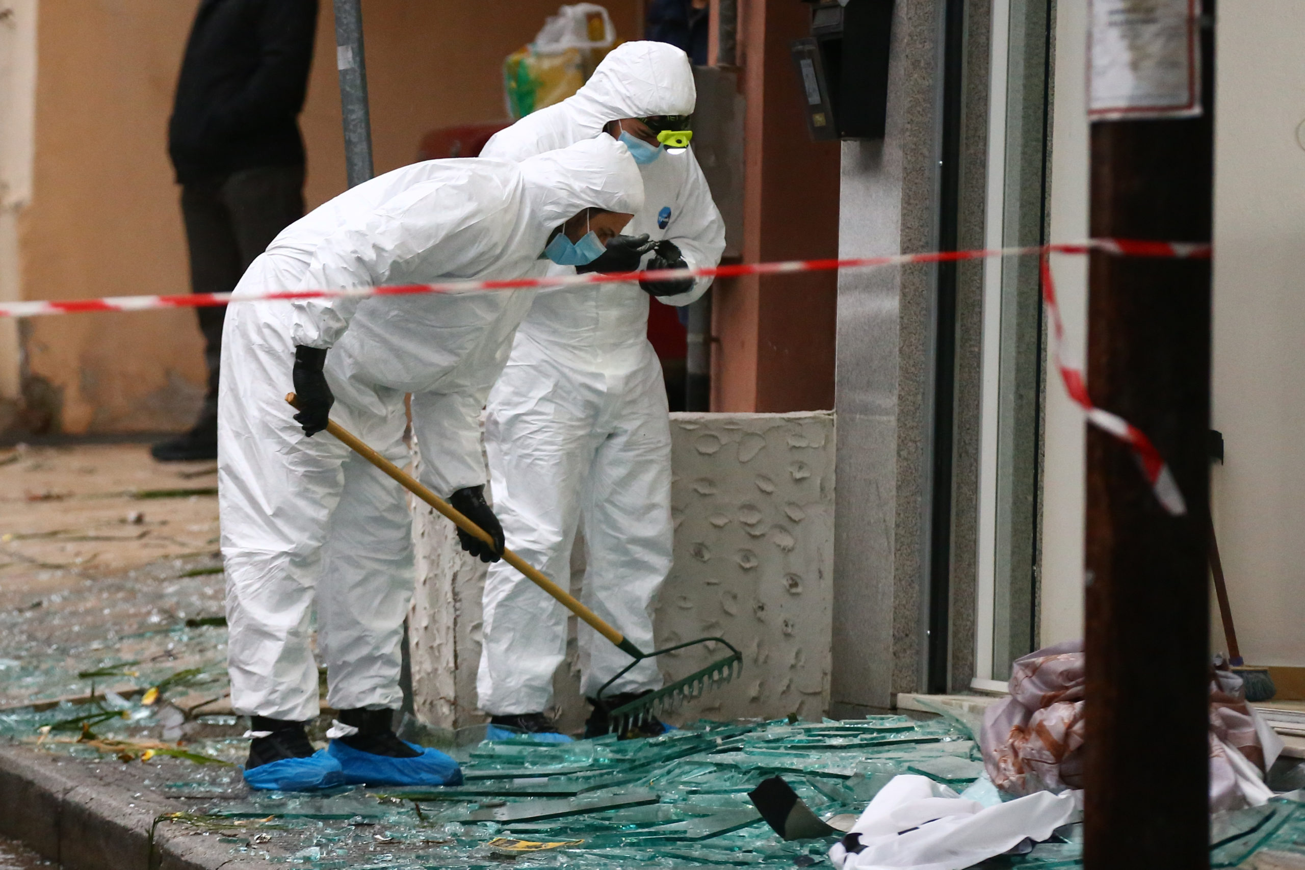 Θεσσαλονίκη, Εύοσμος, τράπεζα, έκρηξη