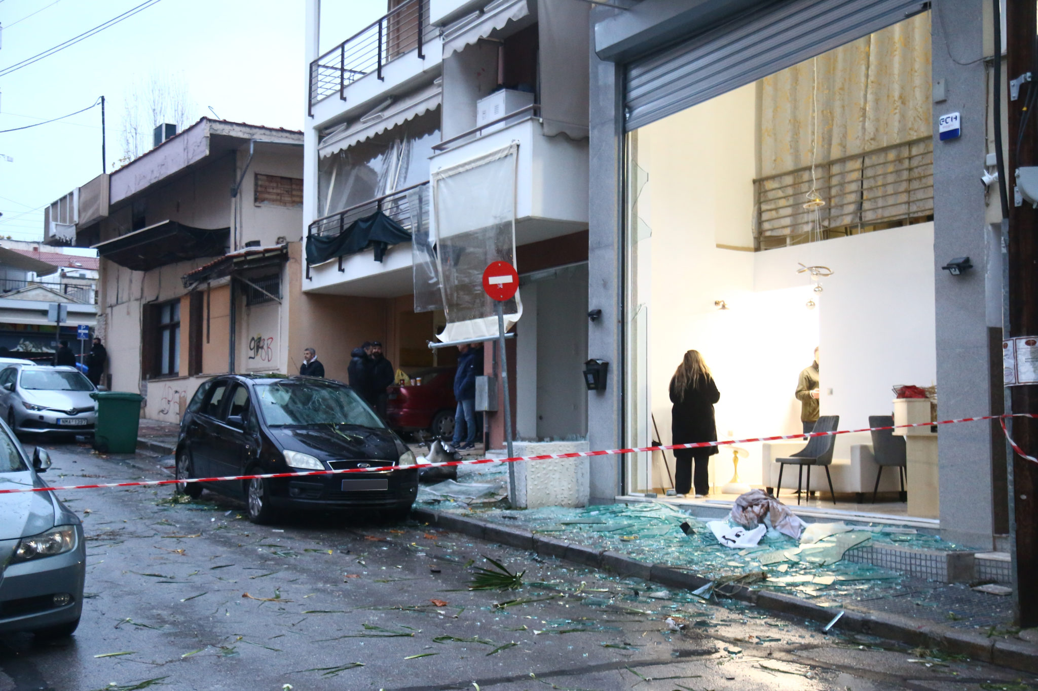 Θεσσαλονίκη, Εύοσμος, τράπεζα, έκρηξη