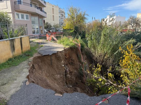 Άγιος Δημήτριος, καθίζηση