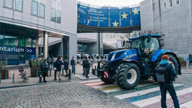 τρακτέρ Βρυξέλλες