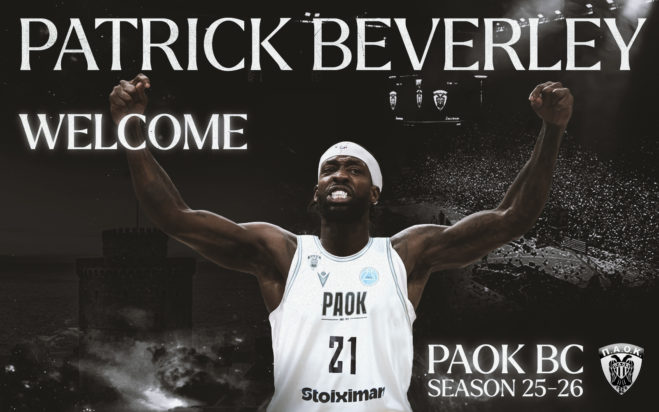 Πάτρικ Μπέβερλι, ΠΑΟΚ