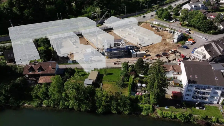 Οπτικοποίηση του ρωμαϊκού κτιριακού συγκροτήματος. Φωτογραφία: Τμήμα Εκπαίδευσης, Πολιτισμού και Αθλητισμού / Καντόνι Άαργκαου, Ελβετία