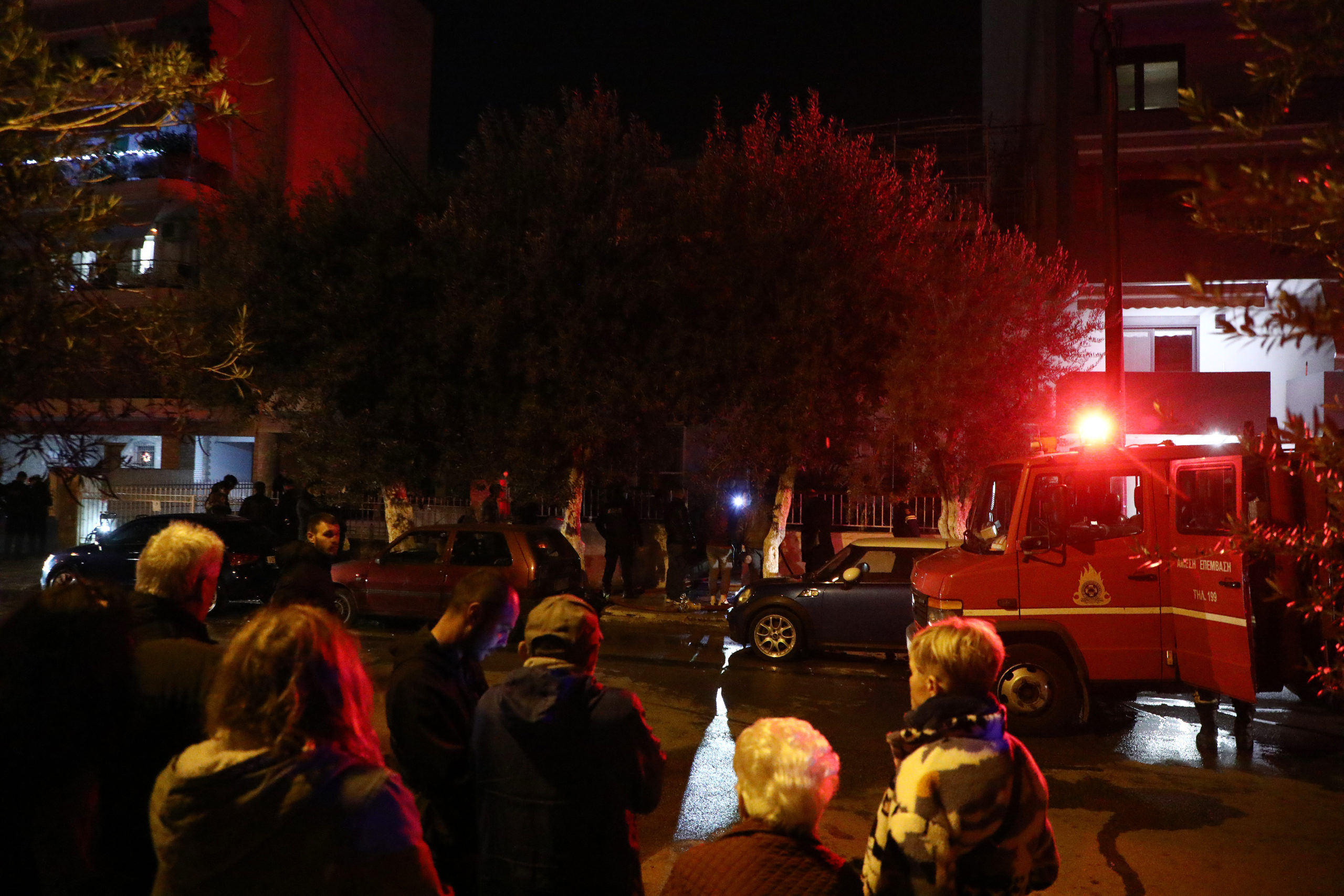 Φωτιά, Καλλιθέα