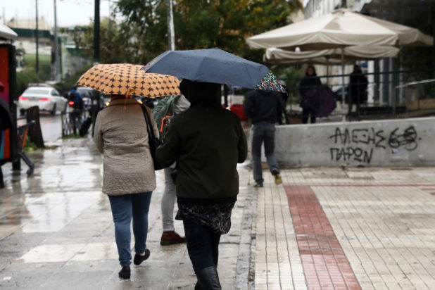 Καιρός βροχή