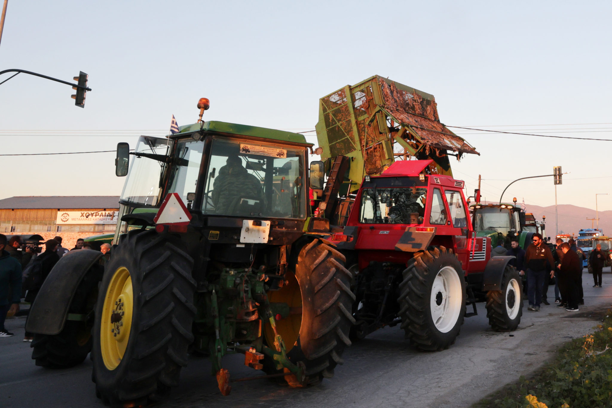 αγρότες, Κιλελέρ, Λάρισα