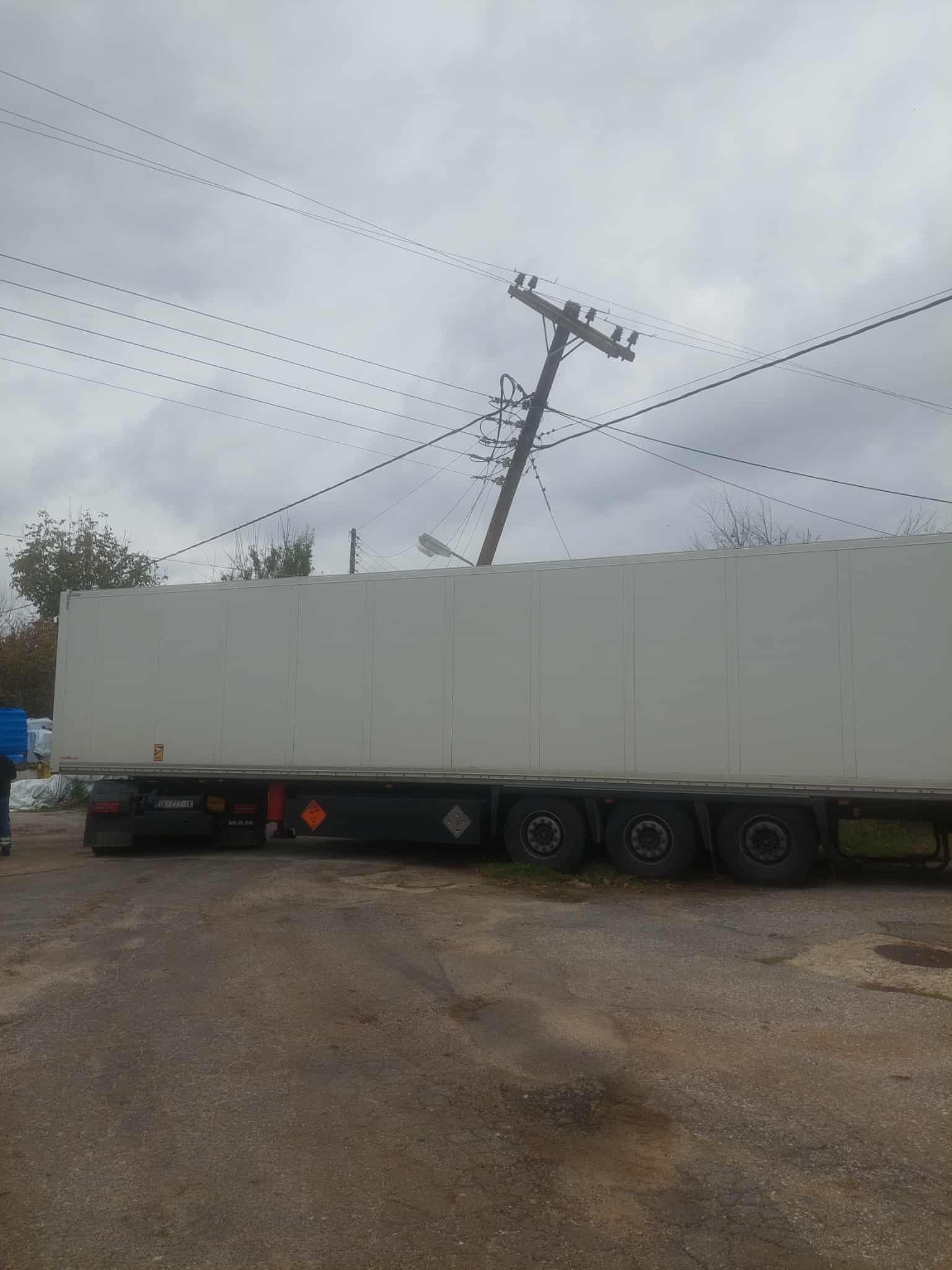 Κοζάνη, τροχαίο, Νταλίκα