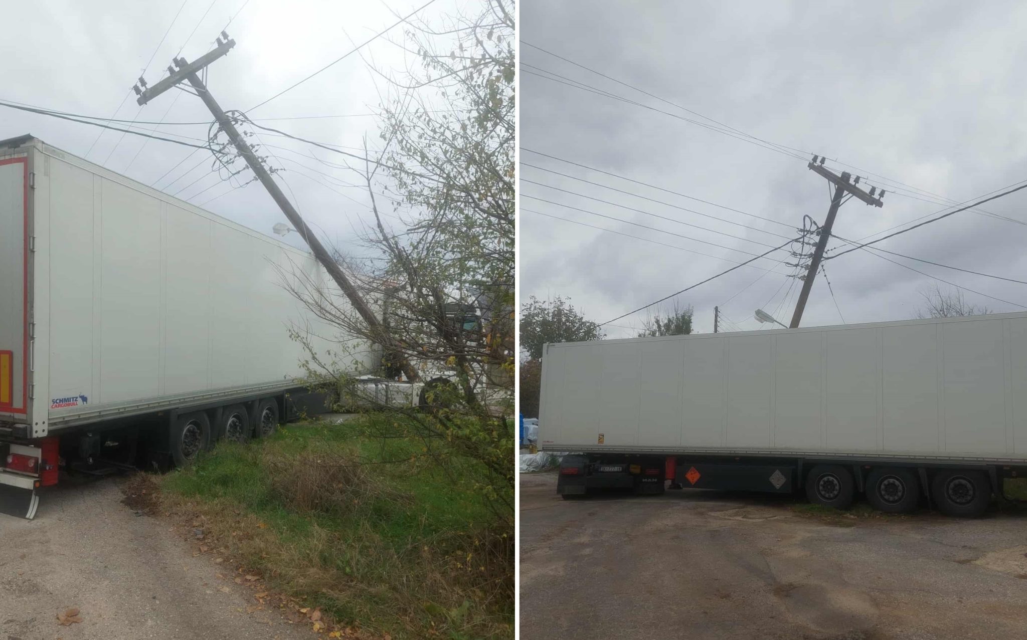 Κοζάνη, τροχαίο, Νταλίκα