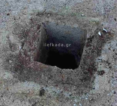 Λευκάδα, σηπτική δεξαμενή