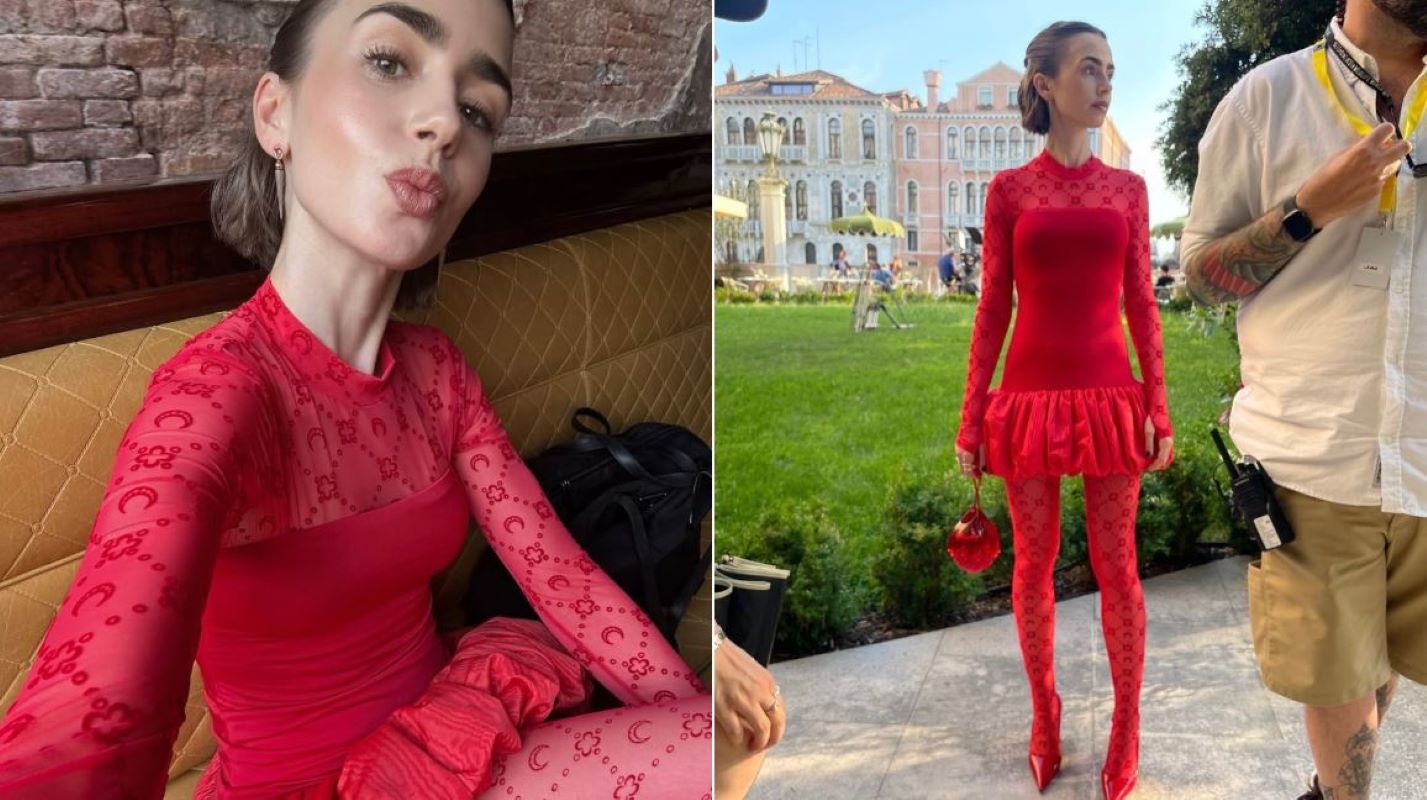 Λίλι Κόλινς: Γιορτάζει την παγκόσμια επιτυχία του «Emily in Paris» με το πιο εμβληματικό look της σεζόν