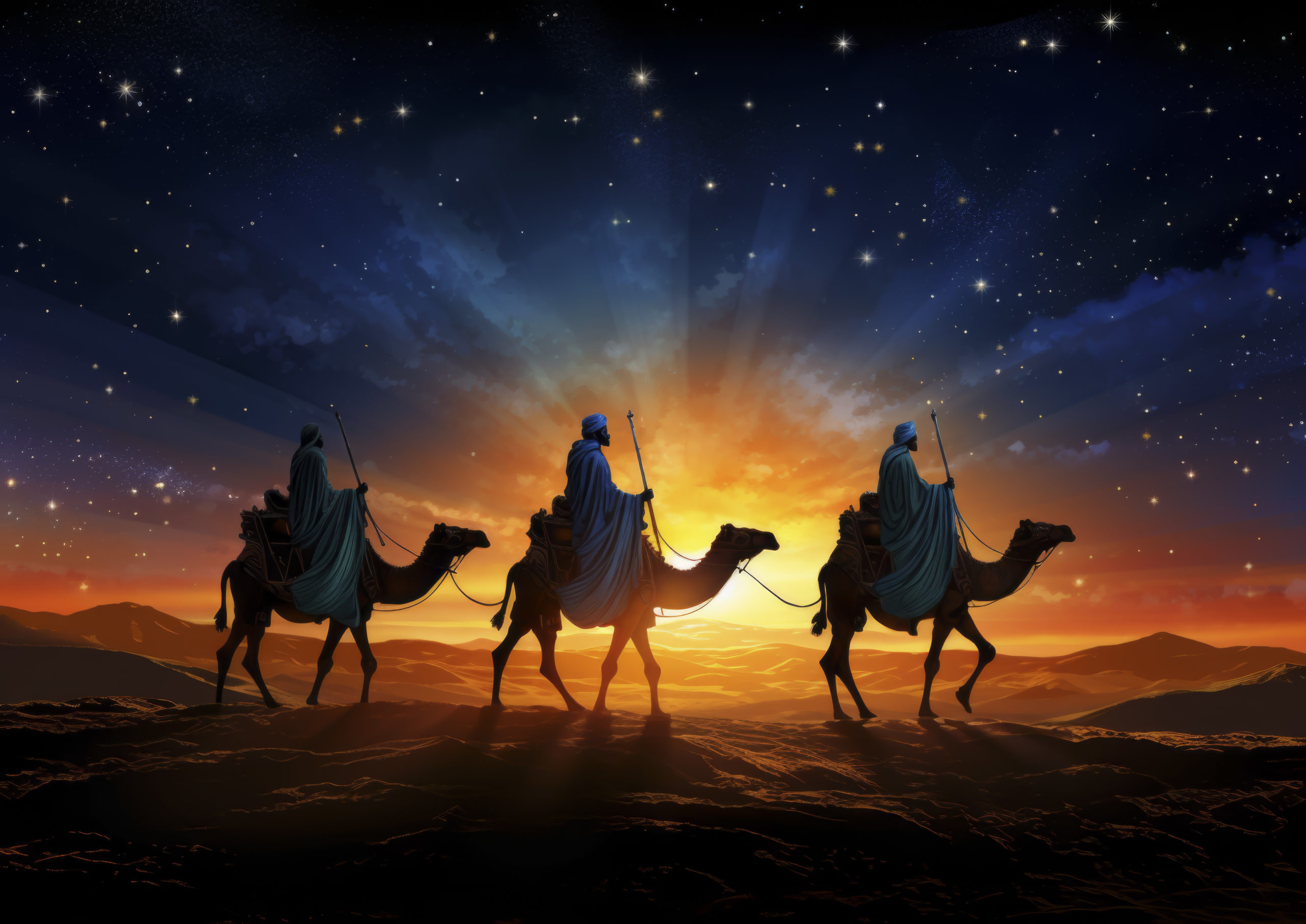 Ποιοι ήταν οι Τρεις Μάγοι; Νέα έρευνα ξαναγράφει το μυστήριο των μάγων της Βίβλου. Φωτογραφία: Freepik