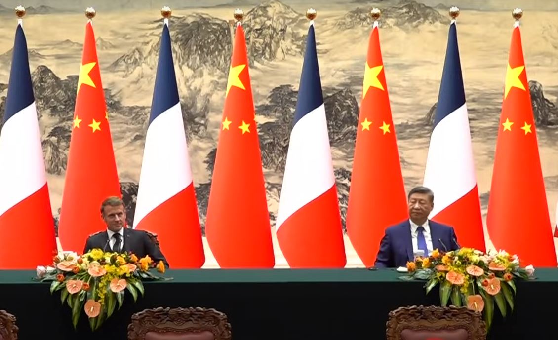 Μακρόν: «Χρειαζόμαστε τις ΗΠΑ για να έχουμε ειρήνη και οι ΗΠΑ μας χρειάζονται για να είναι η ειρήνη σταθερή και μακρόπνοη»