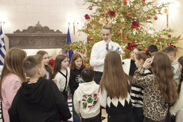Κυριάκος Μητσοτάκης μαθητές Ξάνθη