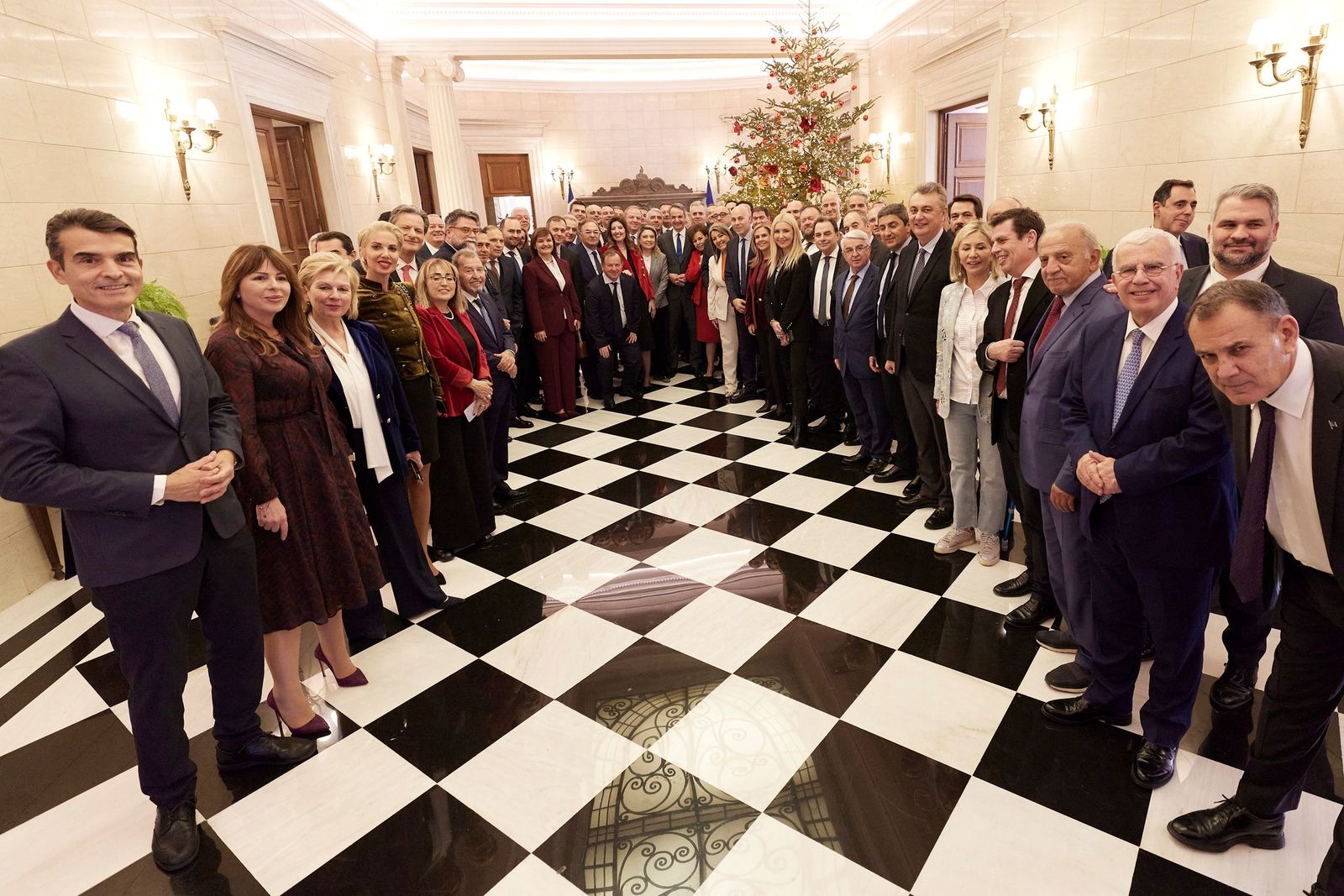 Συνάντηση βουλευτών της ΝΔ με τον Κυριάκο Μητσοτάκη,