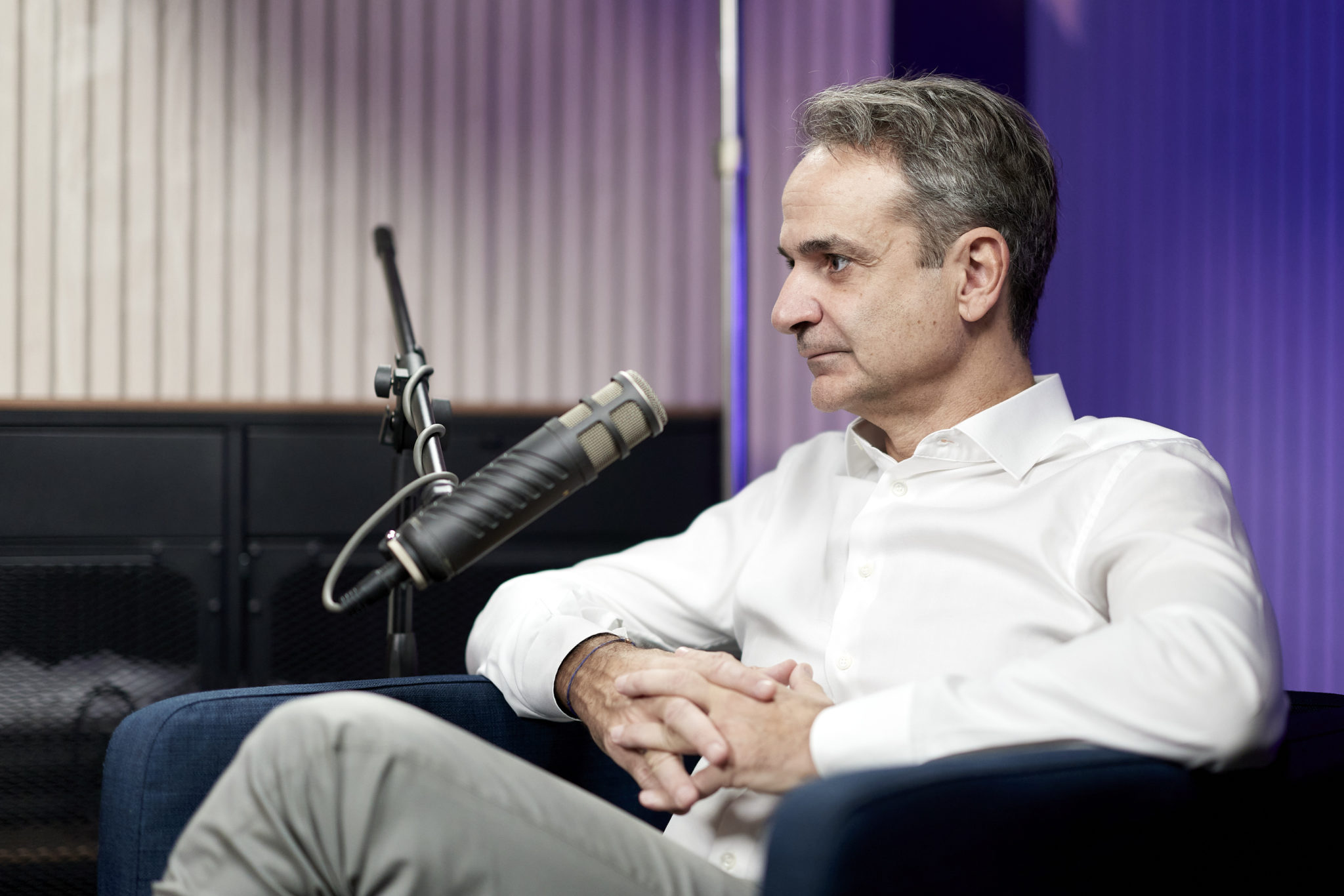 Κυριάκος Μητσοτάκης, podcast «Θα σας ειδοποιήσουμε»