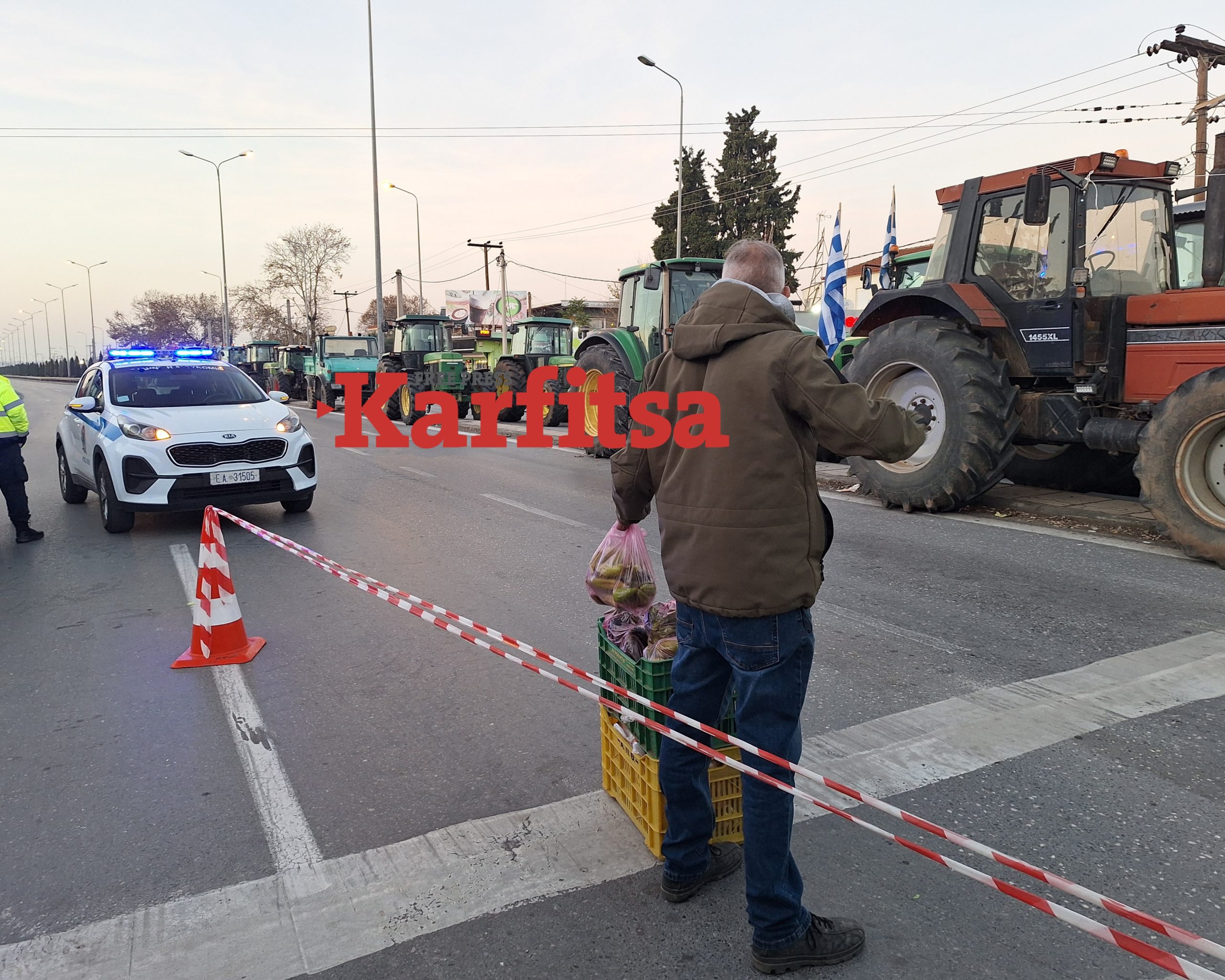 Θεσσαλονίκη, Πράσινα Φανάρια, Αγρότες, Λαχανικά