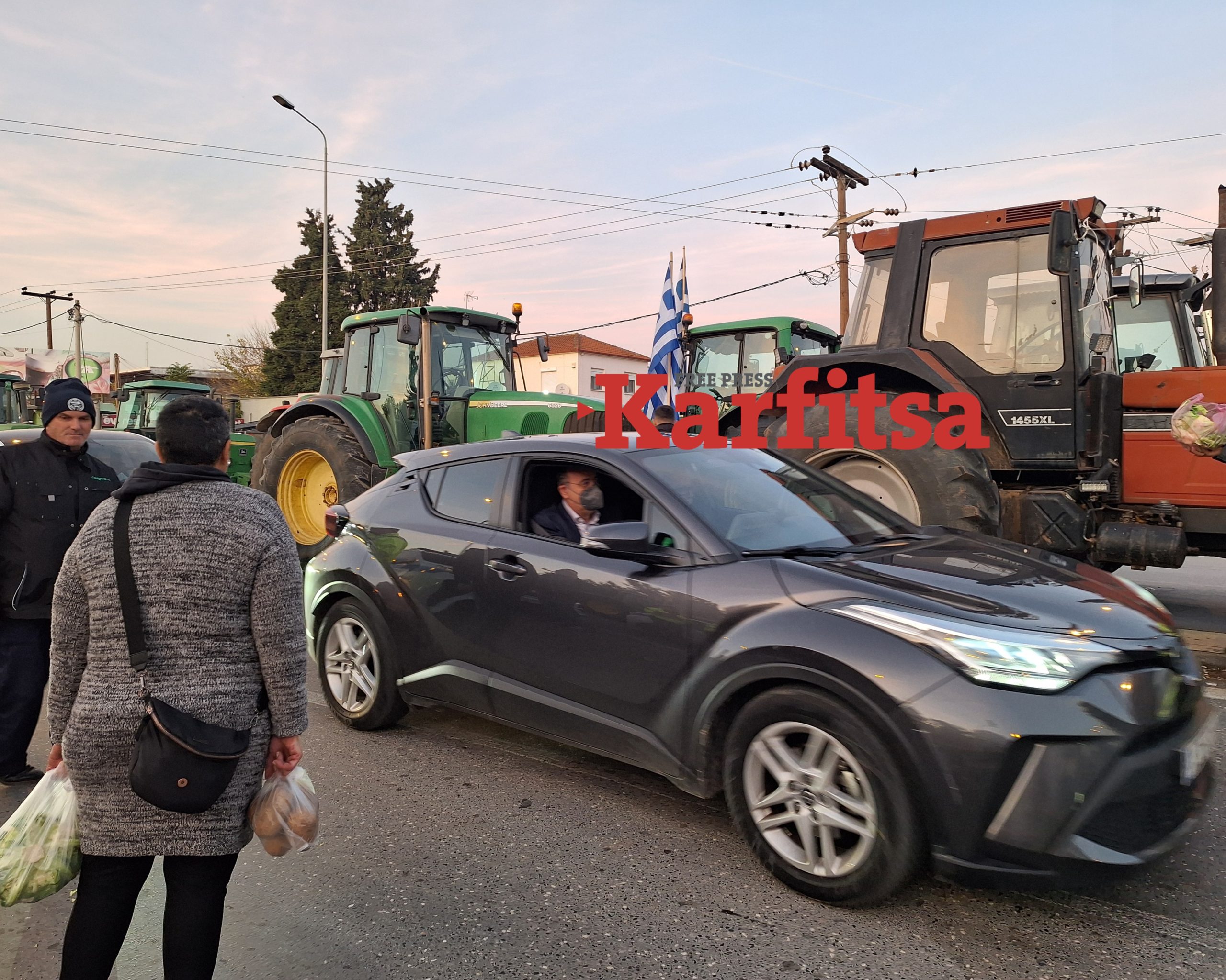 Θεσσαλονίκη, Πράσινα Φανάρια, Αγρότες, Λαχανικά