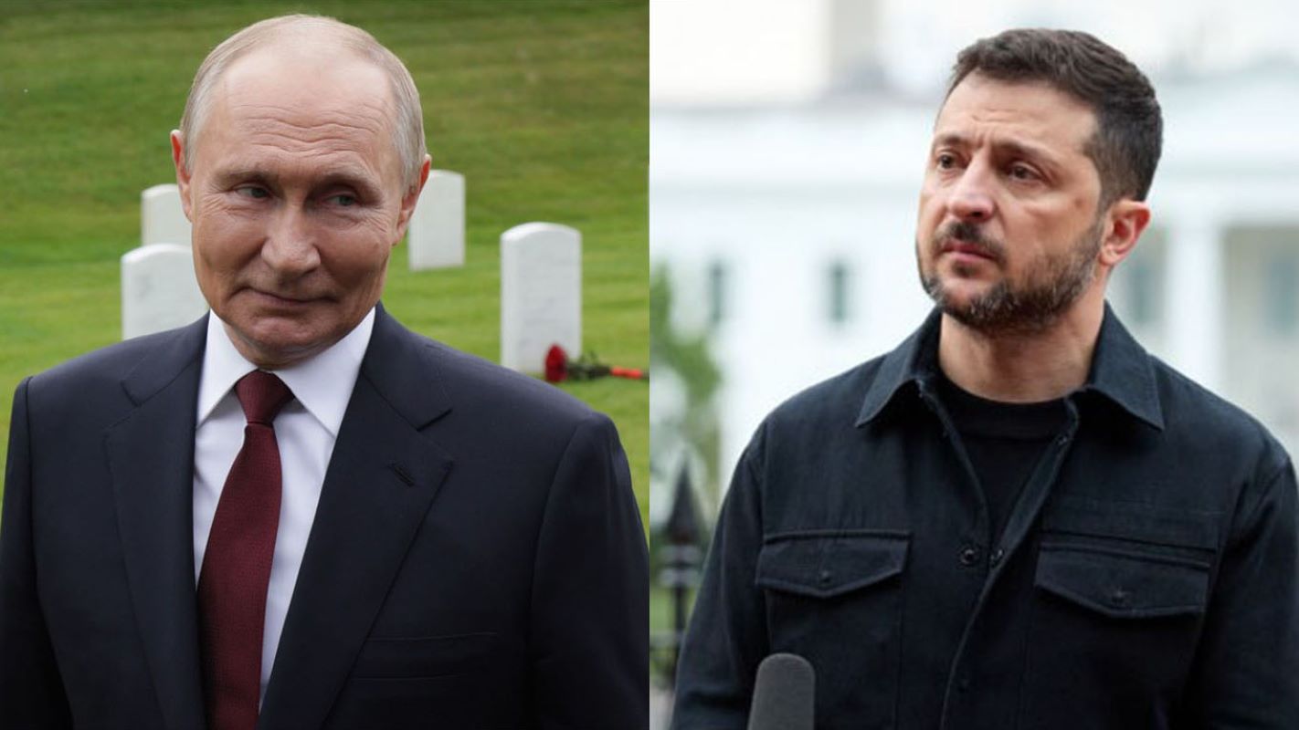 Βλαντίμιρ Πούτιν Βολοντίμιρ Ζελένσκι