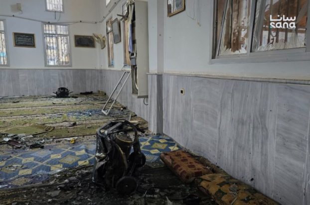 Συρία επίθεση τέμενος